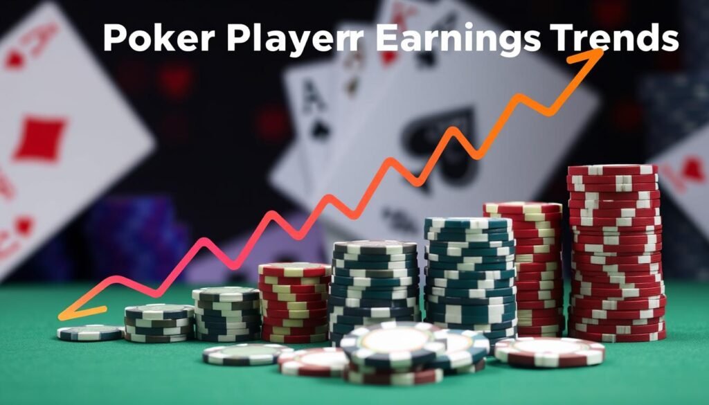 Trends in poker player earnings