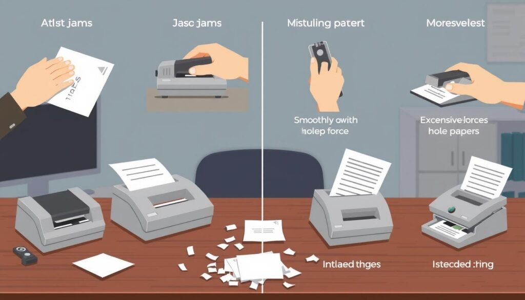 common issues solutions for hole punchers