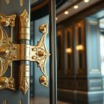 Elegant Gold Hinge Selections for Luxury Interiors gold hinge