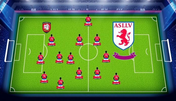 middlesbrough f.c. vs aston villa lineups