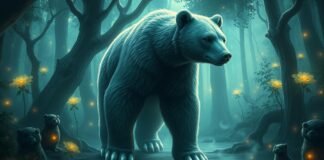 Three Legged Bear White Claws – Mystical Creature Guide three legged bear white claws