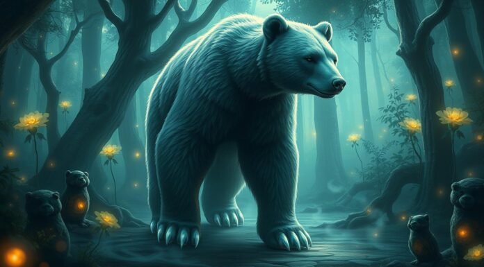 Three Legged Bear White Claws – Mystical Creature Guide three legged bear white claws