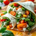 Healthy Cottage Cheese Wrap: Quick & Easy Lunch Idea wall mounted makeup mirror