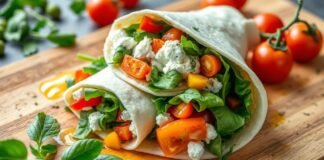 Healthy Cottage Cheese Wrap: Quick & Easy Lunch Idea wall mounted makeup mirror