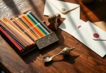 Wax Stamp Kit: Elegant Sealing Set for Letters & Cards wax stamp kit