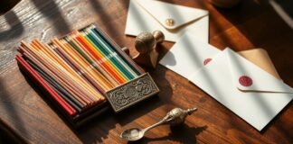 Wax Stamp Kit: Elegant Sealing Set for Letters & Cards wax stamp kit