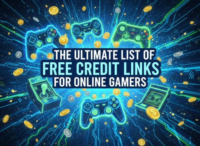 The Ultimate List of Free Credit Links for Online Gamers