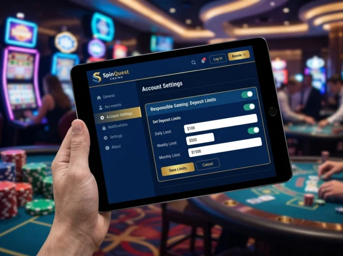 How to Set Deposit Limits and Play Smart at SpinQuest Casino